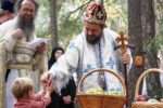Bishop Maxim visits St. Herman Monastery and St. Xenia Skete for Feast of Transfiguration