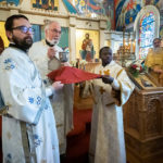 Divine Liturgy and Slava of St. Sebastian of Jackson, St. Sava Serbian Orthodox Church, California, on the day of his feast, November 30, 2018.