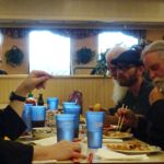 08 Dinner With Fr Damascene, Fr James, And Parishioners
