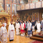 Archbishop Kyrill Receives Bishops of the Serbian Orthodox Church on the Feast of Dormition