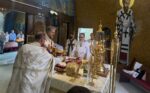 Church Slava celebration at St. George parish in San Diego, California